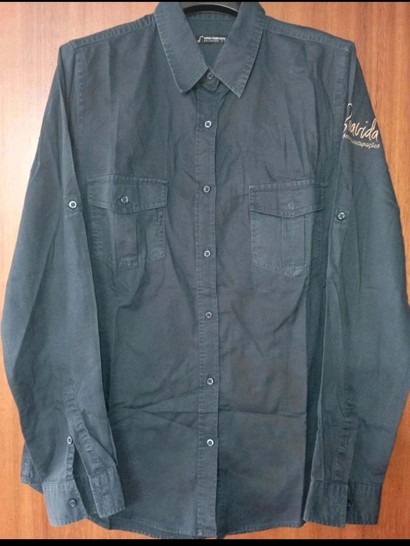 Camisa azul marinho Burma Woman – tamanho M